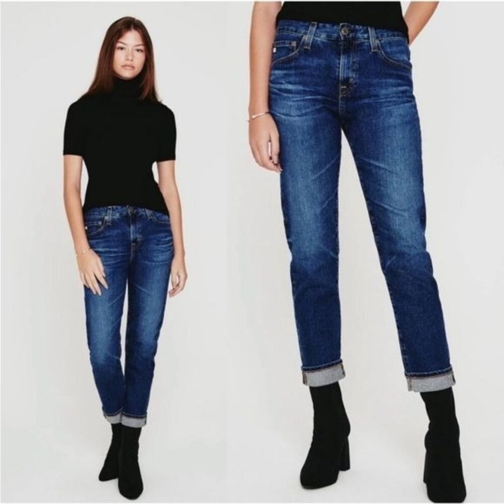 AG Denim Ex-Boyfriend Slim Slouchy Fit size 27